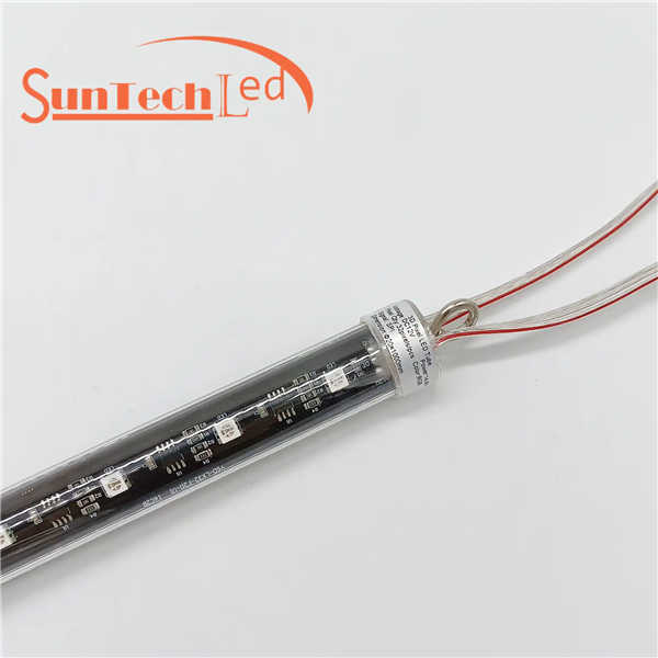 RGB Addressable LED Tube 360 Degree Shenzhen Suntech LED