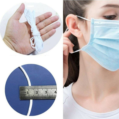 Round Elastic Ear Loop For 3ply Disposable Face Mask