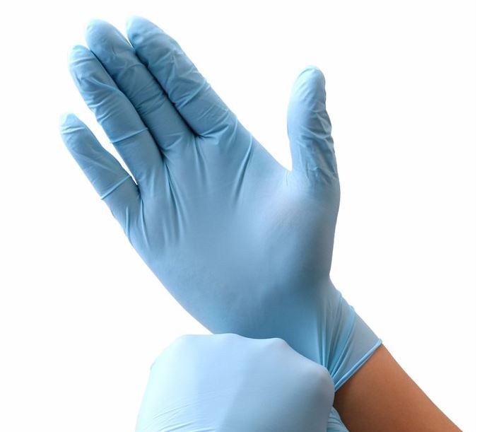 EN 455 EN 374 Disposable Gloves Powder Free